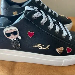 Karl Lagerfeld women’s cate pins Black size